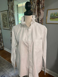 Tommy H Crisp White Shirt- XL