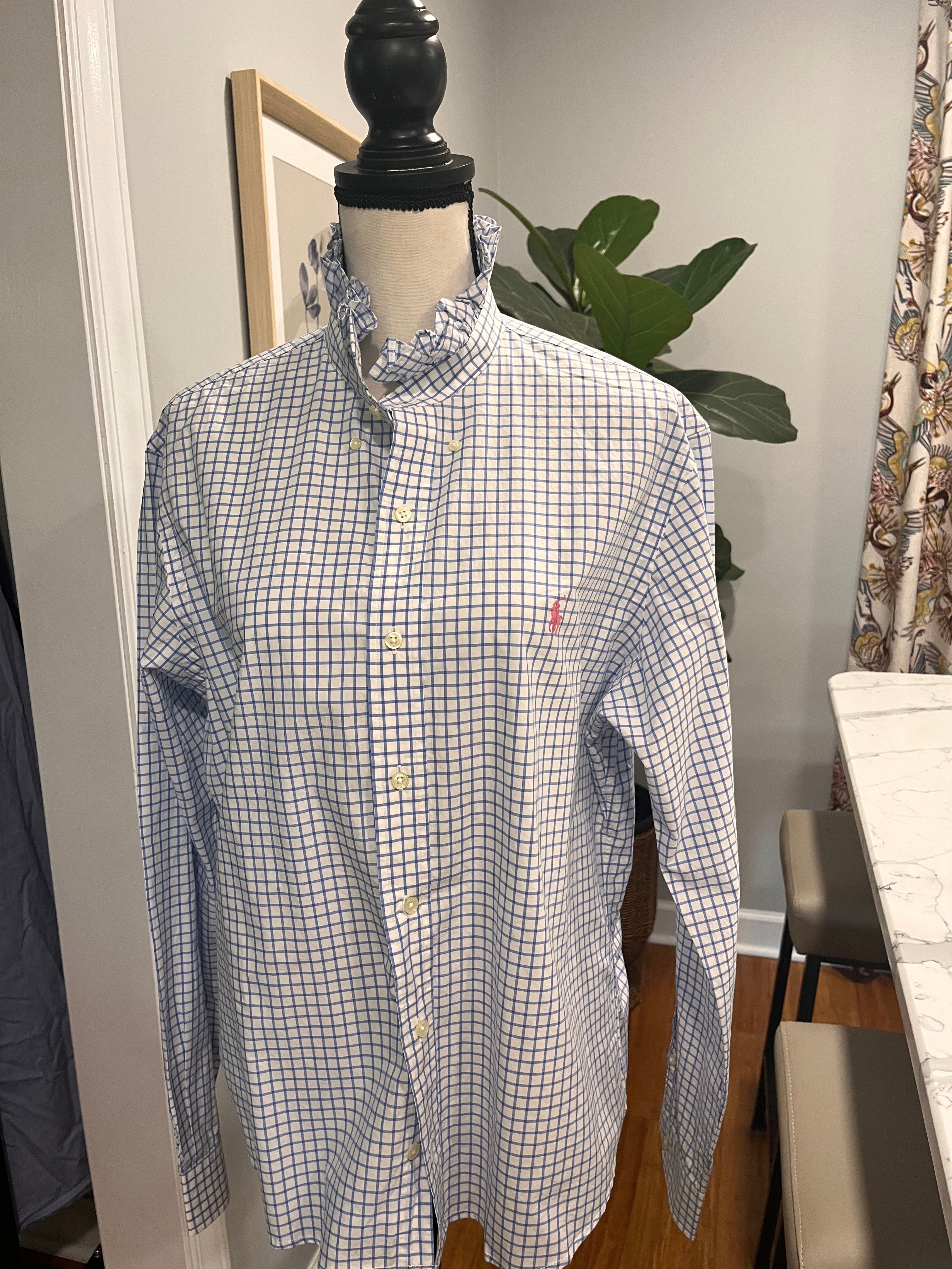 Light Blue RL w/ Pink Pony - Large
