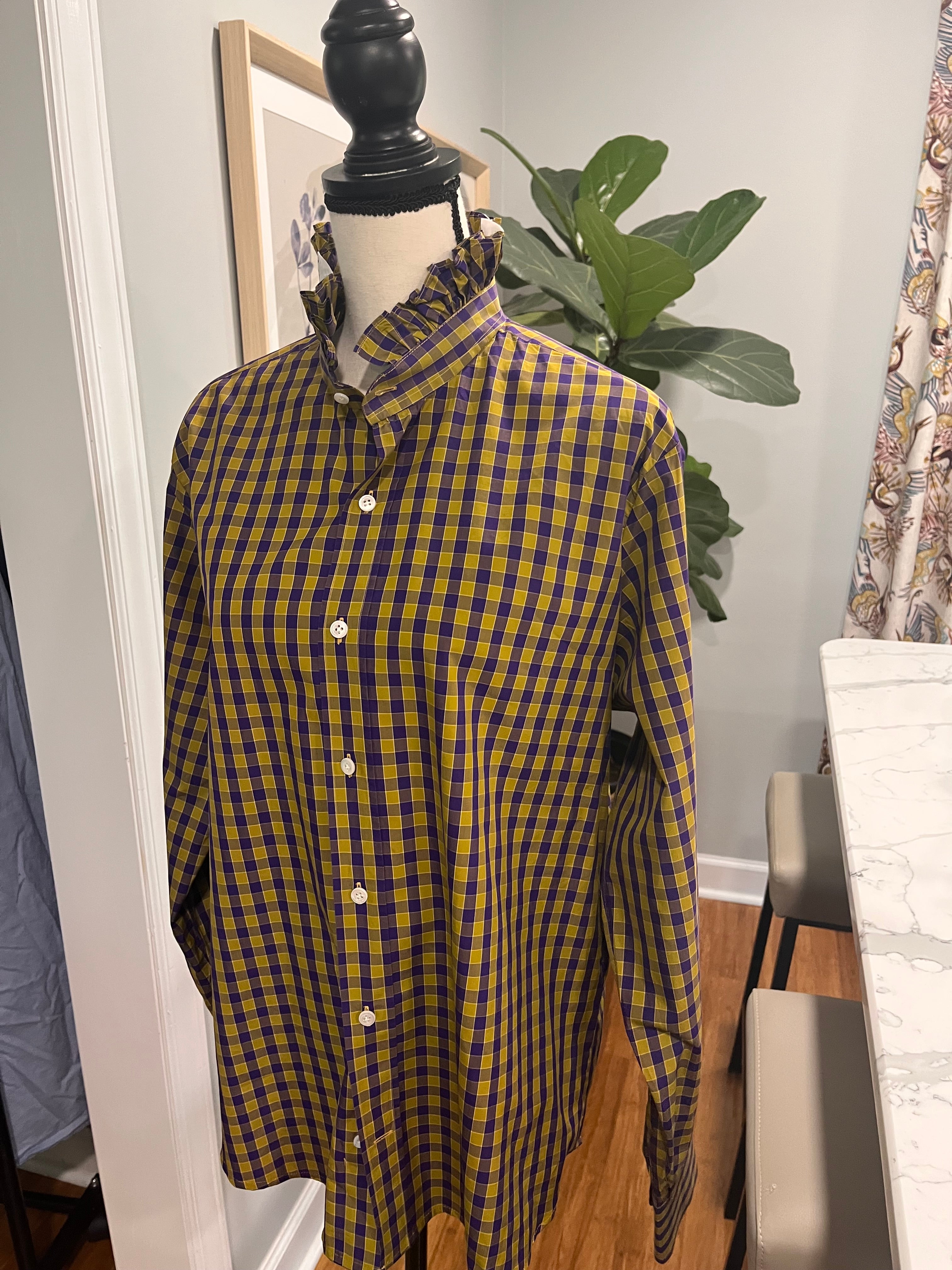 Purple and Gold- Large