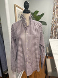 Purple and White Stripe - Large