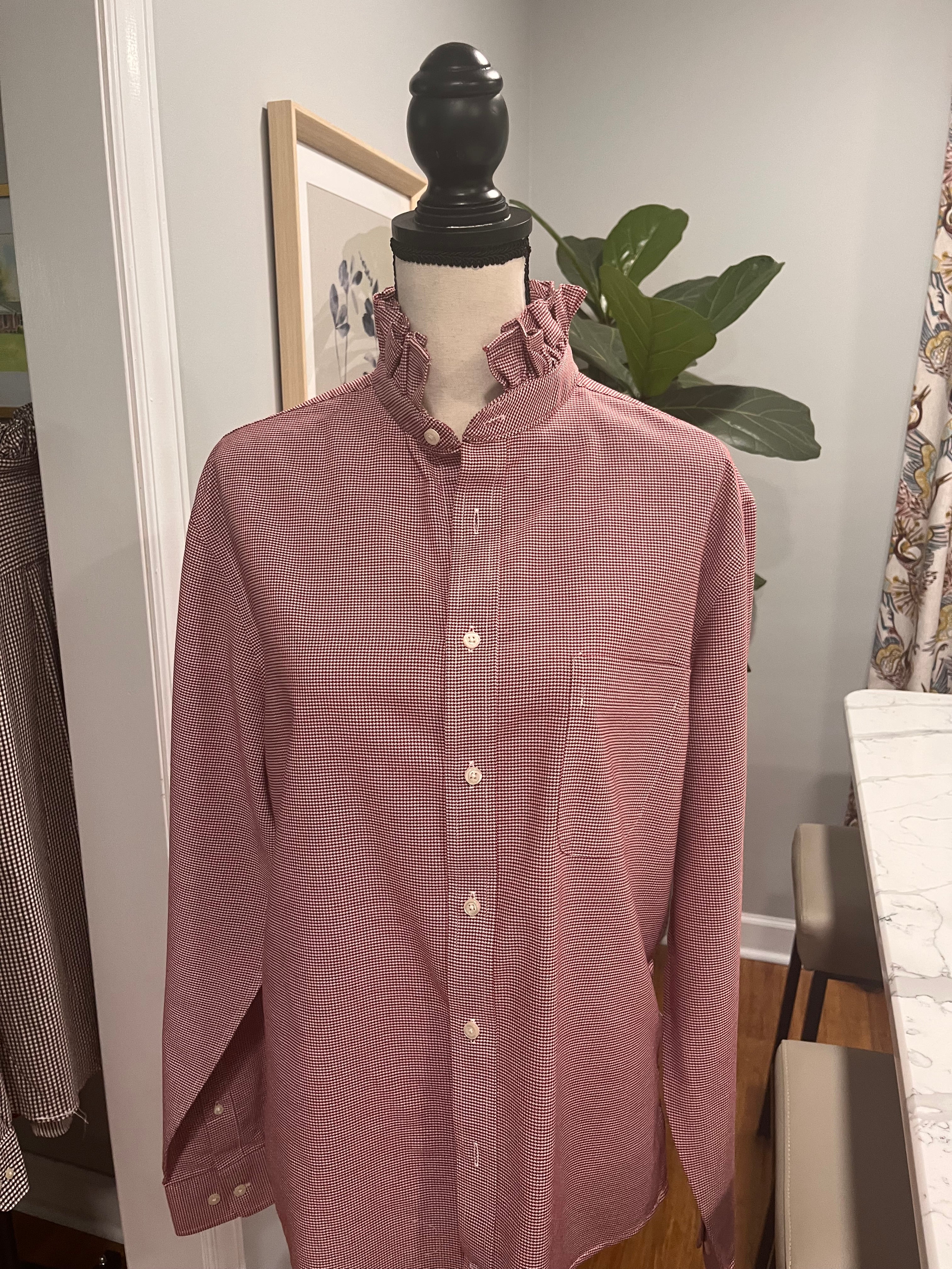 Crimson Gingham - XL