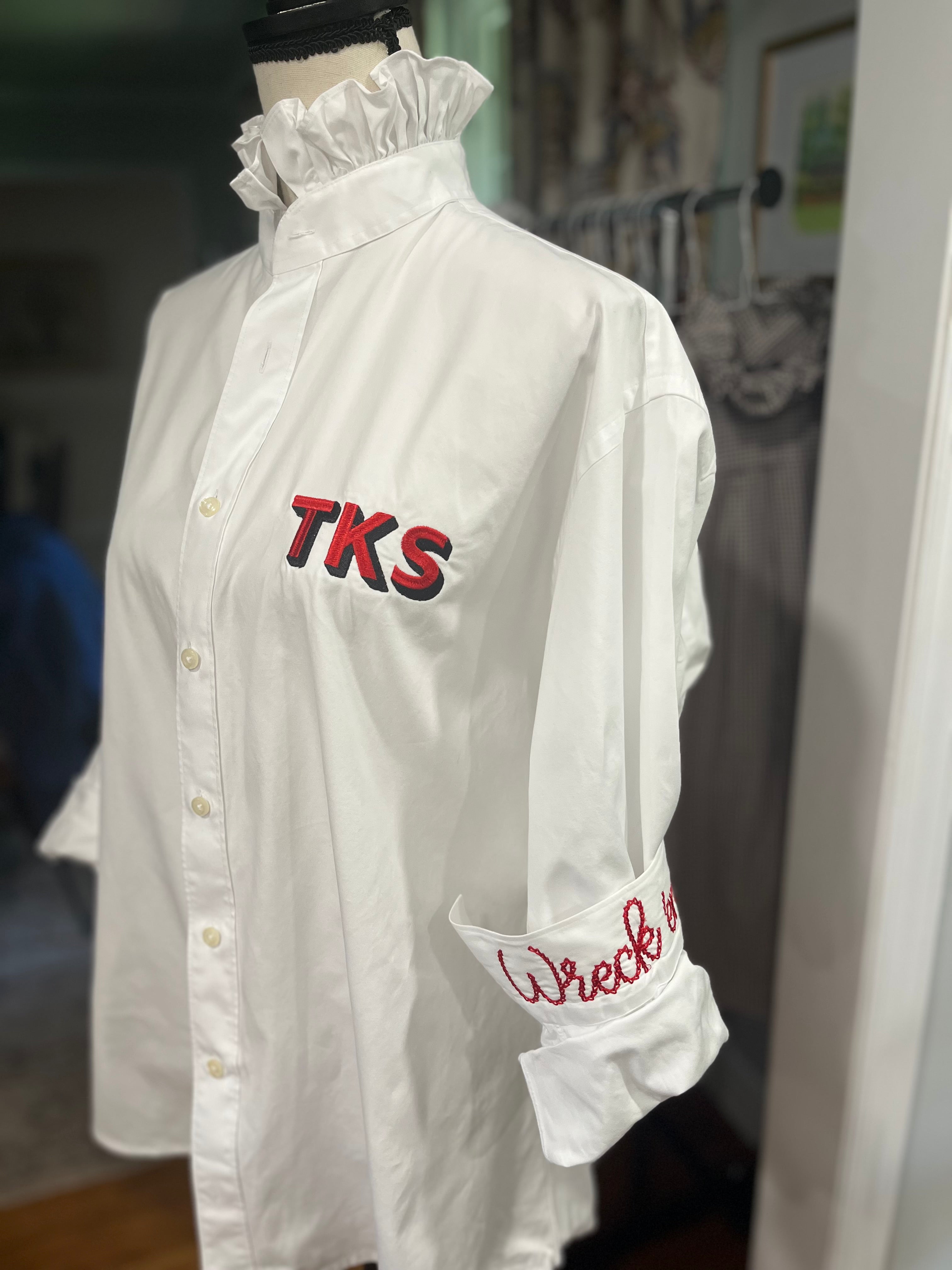 CUSTOM Game Day Shirt- Your Monogram + School Colors + Slogan