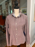 Crimson and Grey Gingham