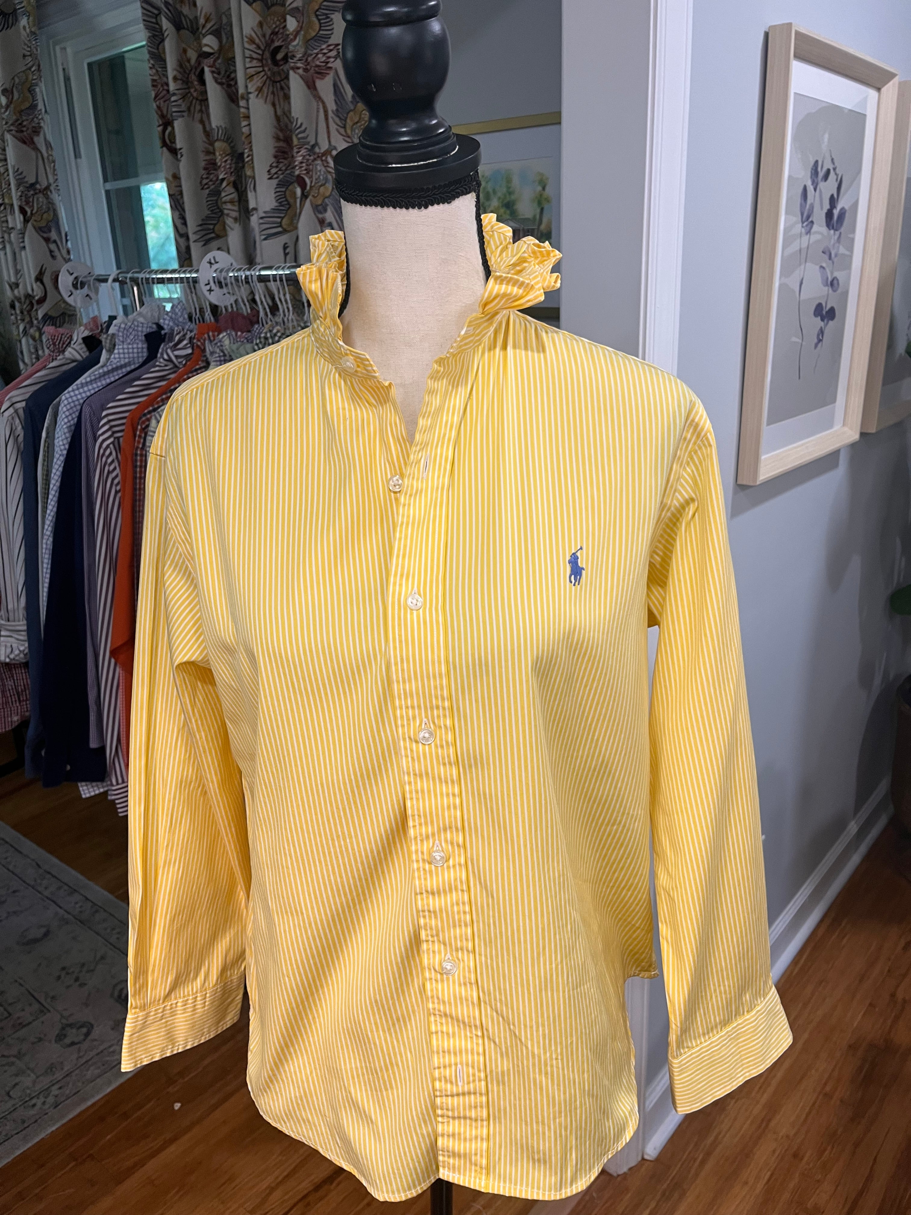 Yellow and White RL Stripe!