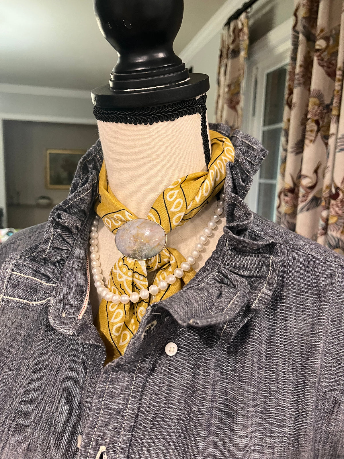 Perfect Black Chambray!