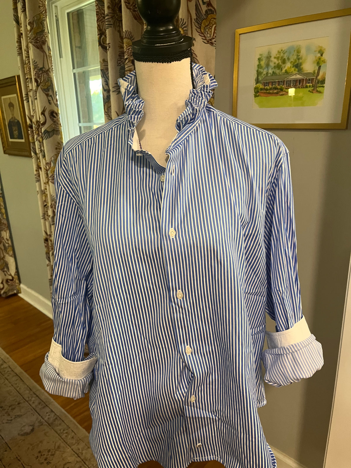 Royal Blue Stripe - Large